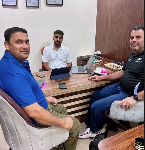 Meeting at Web Optez Office